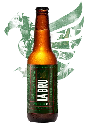 Cerveza Águila Real Pilsner Mexicana edición especial